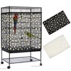 Daoeny 2PCS Bird Cage Seed Catcher, Large Bird Cage Cover,