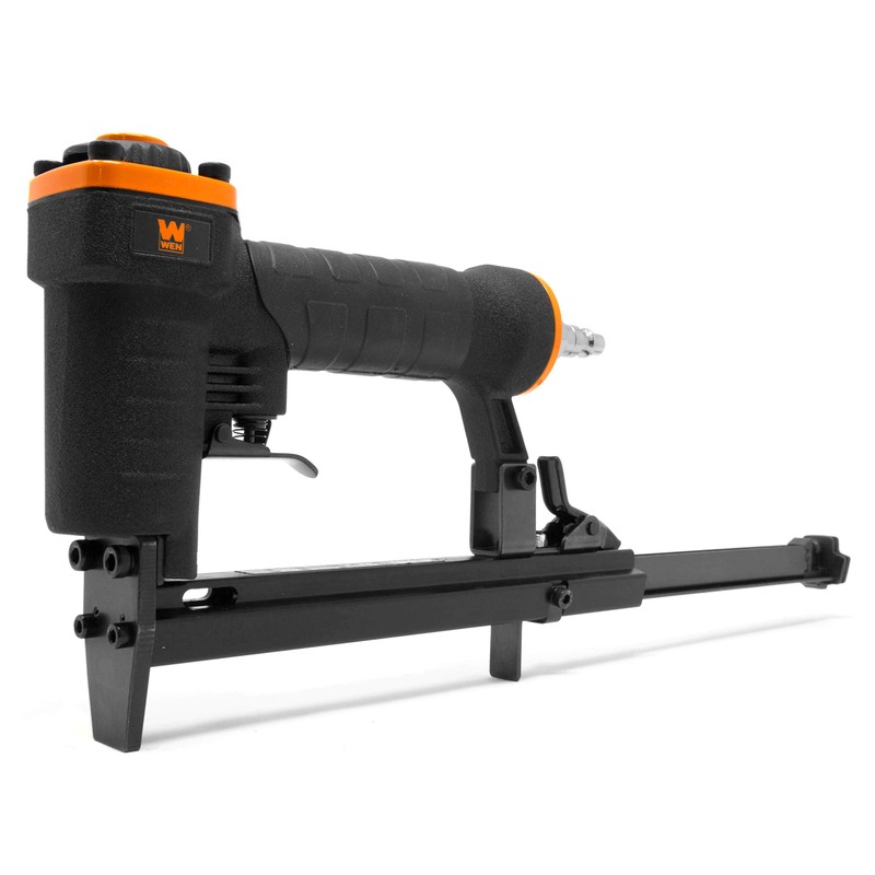 WEN 61706 20-Gauge 3/8-Inch Crown Air-Powered Pneumatic T50 Stapler for