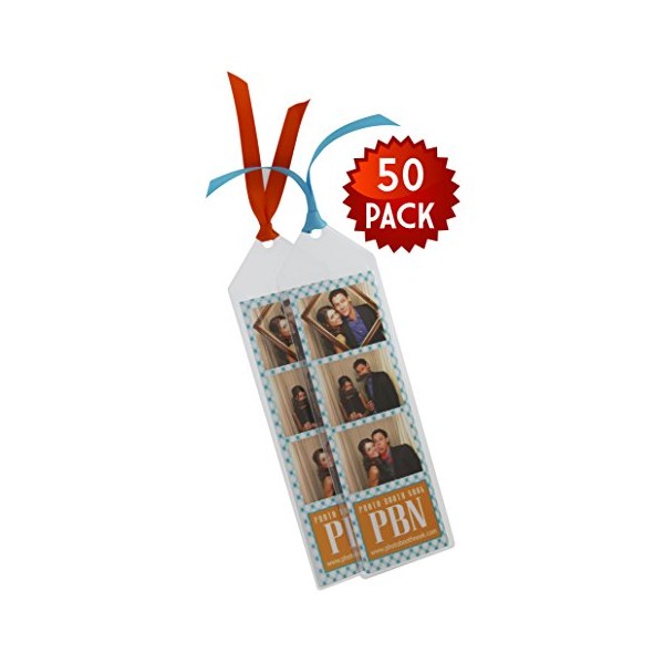 Photo Booth Nook Bookmark Sleeve- Vinyl Photobooth Strip Frames, Picture