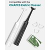 CNAPES Flosser Refills, Dental Floss Picks Heads Replacement, Easy Glide