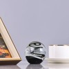 XMGZQ Hand Blown Glass Figurines Ball Galaxy,Paperweight Glass Ball,Home Decor