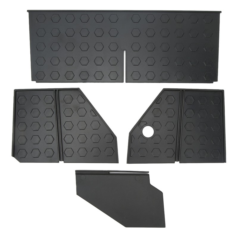 4PCs Glove Box Dividers Car Interior Space Organizer Replacement For