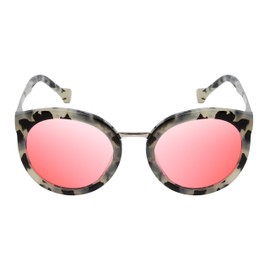 Calabria S03 Pink Tint FL-41 Reading Glasses +3.75 Snow Tort Crystal Frost Women Blue Light Sensitivity FL41 Readers