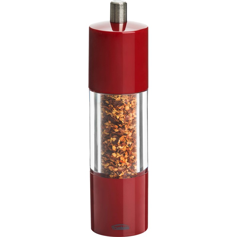 Trudeau 7-1/2-Inch Red Chili Pepper Grinder