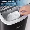 Ice Maker Countertop, Portable Ice Machine Self-Cleaning, Portable Ice Cube
