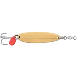 Luhr Jensen 1/4 Krocodile (Treble Hook) Brass