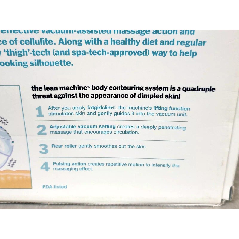 Bliss Fat Girl Slim Lean Machine Body Contouring System NIB