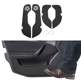 TUCKBOLD Auto-Tür-Anti-Kick-Pad-Aufkleber für Honda Accord 10. Generation 2018-2022 Türkantenschutz Innenzubehör Schwarz 1 Set