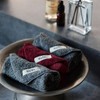 Wellis Sustainable Cotton Towel + D7l handkerchief 2-piece Gift Navy
