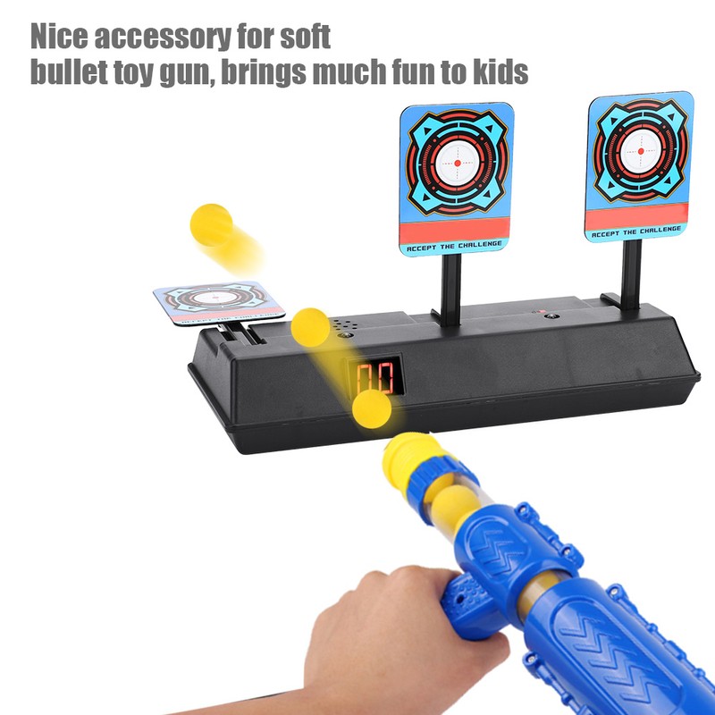 Electric Score Target Automatic Restore Accessory for Soft Bullet Gun