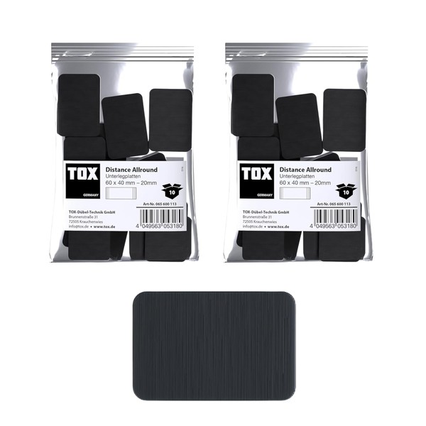 TOX Distance Allround 065600113 Underlay Plates, Plastic Levelling Plates, Load