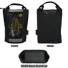 MELOTOUGH Zipper Tool Pouch Zipper Bag -Fastener Bag with Mesh