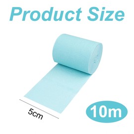 Nicphyn 30 Colours Crepe Paper Colourful, Crepe Tape Colourful, Florist Crepe Paper, Pastel Rainbow, Crepe Ribbon, Rainbow Crepe Paper Streamers, Pastel Streamers, for Wedding Decoration (10 m x 5 cm)
