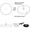 ULIBERMAGNET 4Pack Anti-Scratch Mounting Magnets Strong 24LB M6 Male Thread