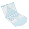 Keyboard Case with Wireless Keyboard Touchpad Built in Pencil Holder