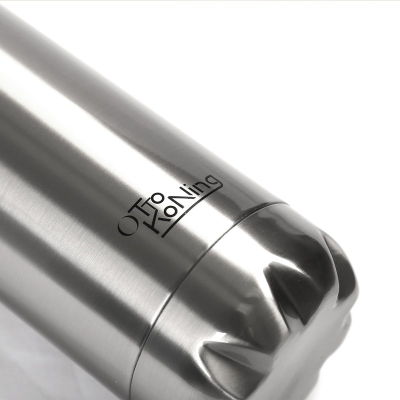 Stainless Steel Water Bottle 1L -Otto Koning- Double Wall Vacuum