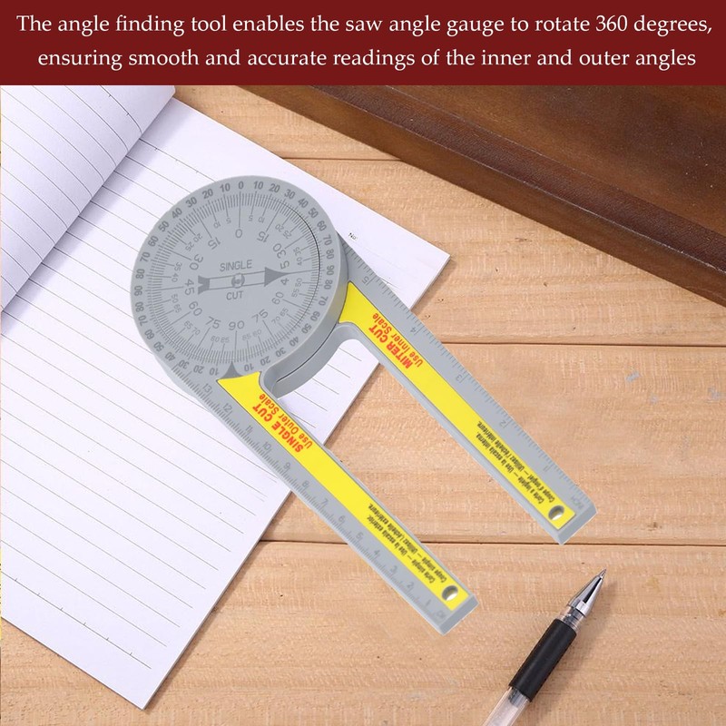 Angle Measurement Tool, M1 Caliber Miter Saw Measuring Tool with