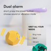 Rotating Pomodoro Timer Rechargeable Productivity Timer,Shower Timer Waterproof,Magnetic Flip Mute,Vibrate