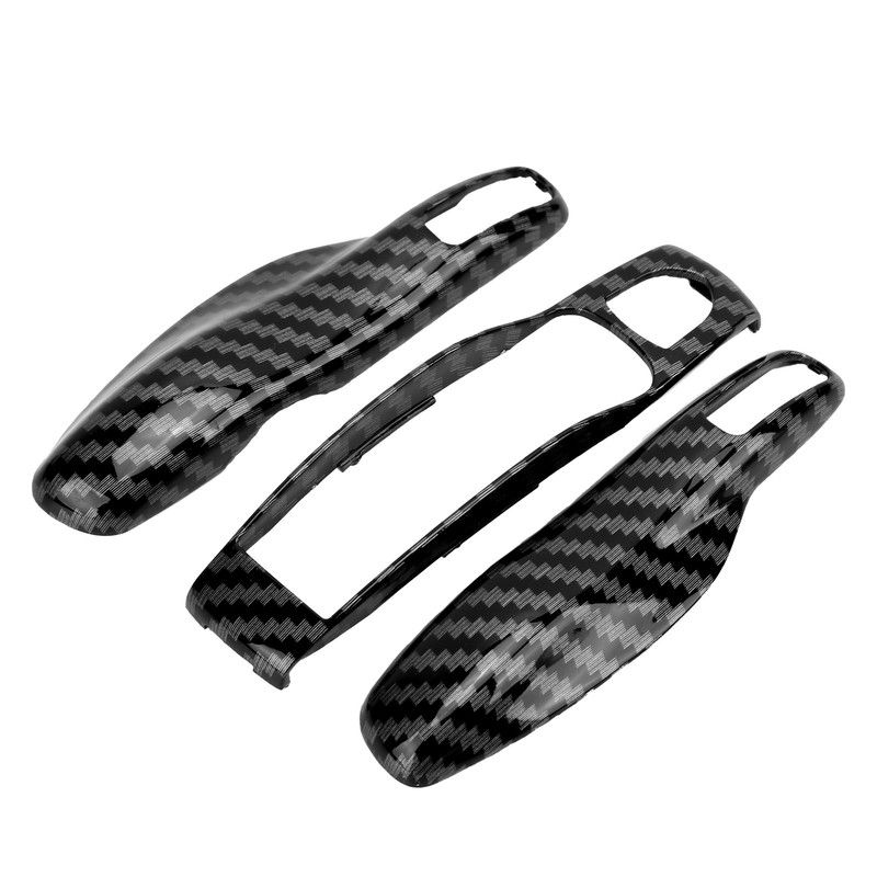 Keyfob Housing Cover Carbon Fiber Color Shell Fit for Cayenne