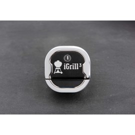 Weber iGrill 3 BBQ Thermometer | Smart Digital Meat Thermometer with Bluetooth | Fast Wireless Temperature Gauge with 4 Probes Premium Quality BBQ Accessories for Outdoor Cooking & Grilling(7205)Black