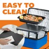 HOTLOGIC Mini Heated Lunch Box - Portable Electric Food Warmer