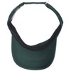 Ashe City Drive Performance Visor para Hombre, Verde Bosque/Carbono, One