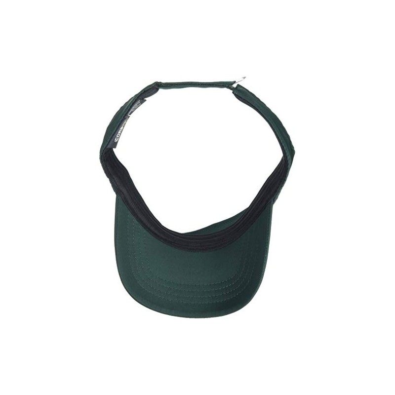Ashe City Drive Performance Visor para Hombre, Verde Bosque/Carbono, One