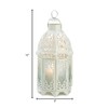 Gallery of Light White Lattice Lantern