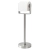 YUMORE Toilet Paper Holder Free Standing, Stainless Steel Toilet Paper