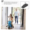 TEHAUX 2pcs Home Door Wedge Stopper Large Door Draft Stopper