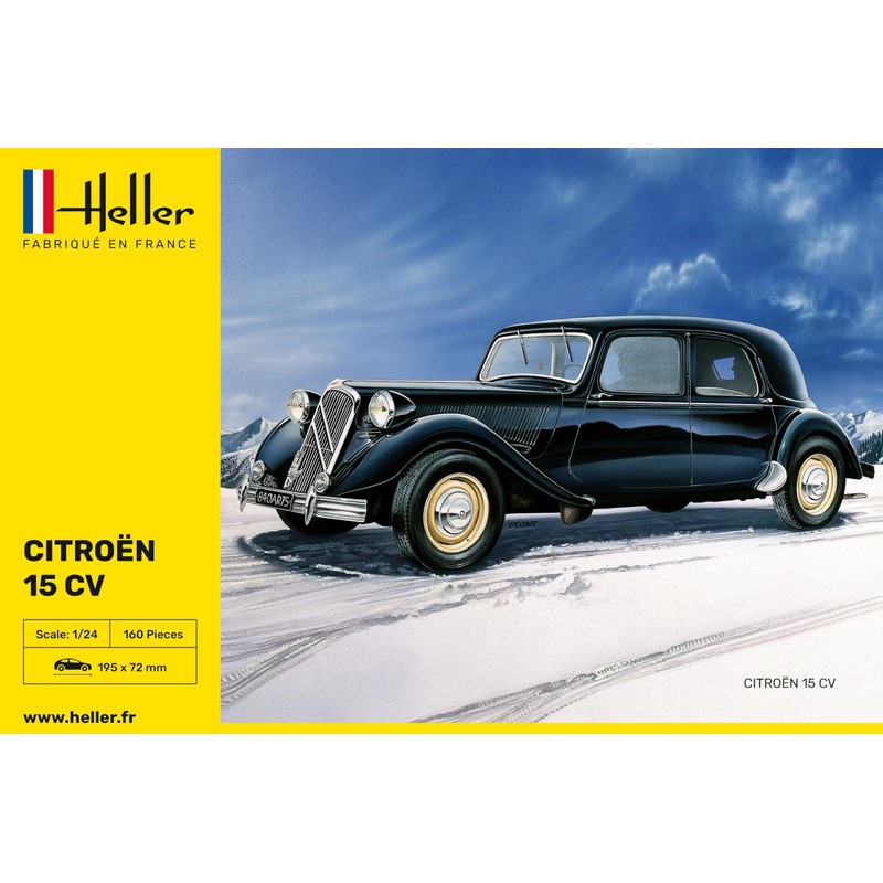 Heller 80763 Modellbausatz Citroën 15 CV