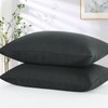Tifschlaf Pillowcases 2 Pack Brushed Microfiber Pillow Covers Set of