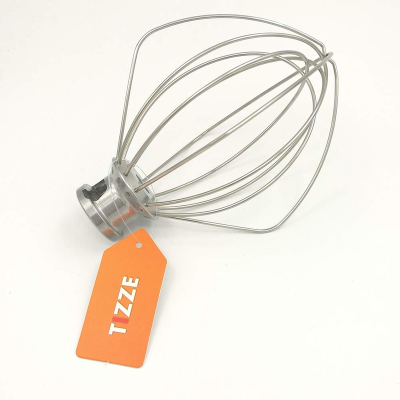 6-Wire Whip Attachment Fits KitchenAid Tilt-Head Stand Mixer Replace K45WW,