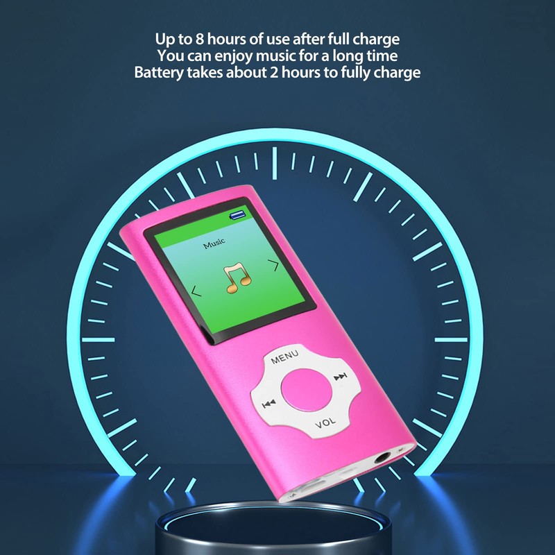 64G MP3 Player, 1.8 Inch Music Player, LCD Screen, Recording