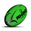Rhino Cyclone XV Training Rugby Ball, Fluo Green, Size 5