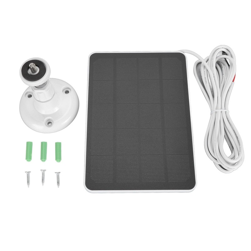 Solar Panel Ladegerät, Solar Panel Solarkamera Ladegerät für Türklingel IP66