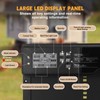 Solar-Powered Automatic Chicken Coop Door with LCD Display, Timer &