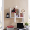 Danya B. Cantilever Cubby Decorative Modern Wall Mount Shelf –