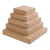 Naliplastic 25 Piezas Caja Pizza 45x45 #9 Color Kraft Facturamos