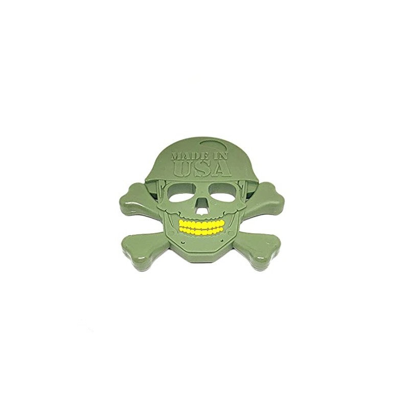 SodaPup USA-K9 Skull Nylon Toy - Durable Nylon Chew Toy