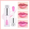 Aceite labial voluminoso, bálsamo labial hidratante con tinte brillante, cuidado