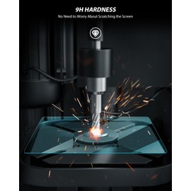 ASZSK 9.2 Inch Discover Pro Screen Protector for V W Tiguan 2/T-ROC, Navigation 9H Tempered Glass Screen Protector, Navigation Touchscreen Accessories