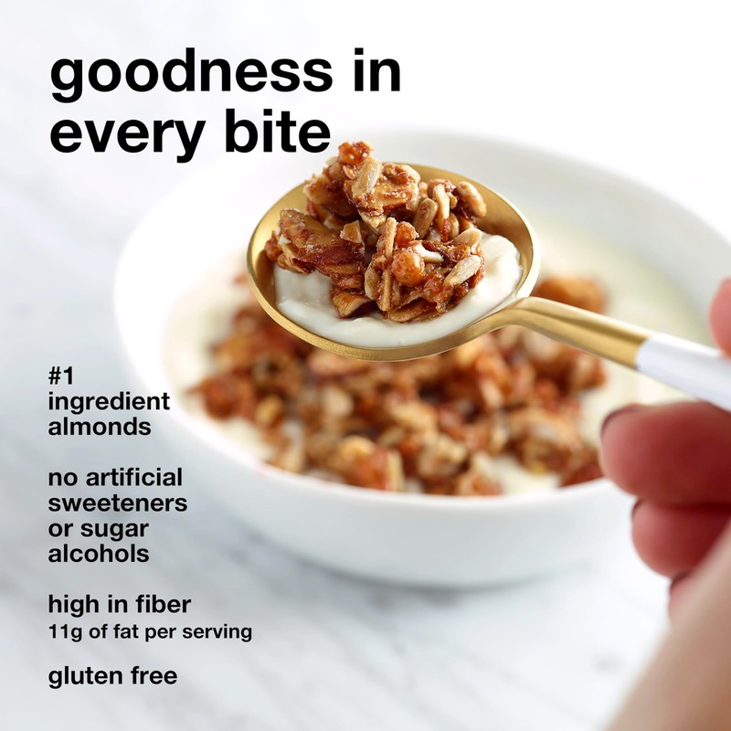 KIND Zero Added Sugar Granola, Caramel Mocha Nut, Healthy Snacks,