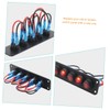 Vaguelly Gang Rocker Switch Panel Led Indicator Easy Installation for