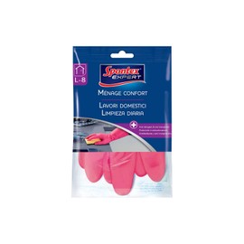 Spontex 253728 Household Gloves, Colourless, One Size