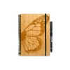BAMBOOK Reusable Notebook - A5 - Bamboo Wood Hardcover -
