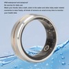 Smart Ring Silver Waterproof Remote Control Shooting Smart Health Tracker