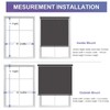 MYshade Custom Blackout Roller Windows Shades Cordless Roller Shades,Window Blinds,Blinds