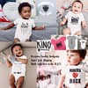King Mouse Cincinnati Fan Just Like Daddy Baby Onesie |