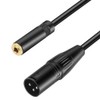 waveman xlr 3.5mm conversion cable mini plug xlr conversion stereo